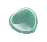 JOVIVI Green Aventurine Heart Thumb Worry Stone,Healing Crystals Gemstones,Natural Pocket Palm Stones for Anxiety Relief, Small Mindfulness Crystal Gifts for Women