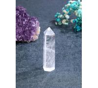JOVIVI Healing Crystals,Large Clear Quartz Crystal Gemstone Wand, Hexagonal Gem Stones and Crystals Point Crystal Gifts for Beginners Reiki Yoga Meditation Home Decor,3.5"-3.9" Height