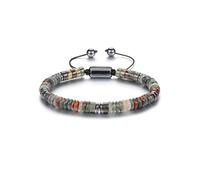 Jovivi Mens Crystal Bead Bracelet Dragon Blood Stone Anxiety Protection Healing Bracelets Adjustable Spiritual Gifts for Women Men Him Boyfriend Husband Birthday Christmas Father's Day