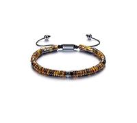 Jovivi Mens Crystal Bead Bracelet Tigers Eye Stone Anxiety Protection Healing Bracelets Adjustable Spiritual Gifts for Women Men Him Christmas Dad Boyfriend Xmas Fathers Day Birthday Anniversary