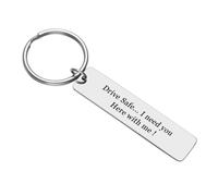 Jovivi Personalised Keyring Key Ring Men Women Custom Engraved Plain Blank Tag Keychain for Car Key Valentines Day Boyfriend Girlfriend Gifts for Him Her Anniversary Keyring Dad Fathers Day