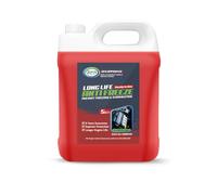 JOVS Antifreeze Engine Coolant Red 5L - All-Year Protection for Your Vehicle from Freezing and Overheating - Suitable for All Cars Frost Prevention Trusted Formula for Peak Engine Performance.