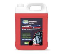 Jovs Antifreeze Engine Coolant Red 5L - Concentrated -36° - All-Year Protection for Your Vehicle from Freezing and Overheating - Suitable for All Cars Frost Prevention Peak Engine Performance.
