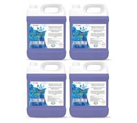 JOVS Blue Toilet Fluid 4x 2L - Eco friendly Waste Holding Tank Cleaner for Caravan, Motorhomes, Campervans - Odour Control - Chemical Liquid for Camping/Portable Toilets.