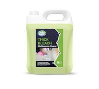 Jovs Thick Bleach 5 Litre - Professional Bleach for Cleaning Toilet Drains and Floors - Hospital Grade