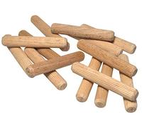Jowe Dowel Pins 8x60mm, 150 pcs | Wooden Dowels 8 mm | 8mm Wood Dowel Pins made in Austria
