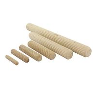 JOWE DÜKG08/30 Riffeldübel 8x30mm Lose 1PK.=10000 Stück Corrugated dowels 8 x 30 mm Loose Pack of 10,000 Pieces, Beech, 8X 30 mm