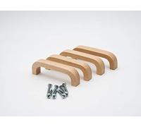JOWE Set of 4 Furniture Handles (Varnished Beech)