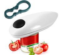 Jowenia Electric Can Opener, Automatic, CAN_OPENER, Can Opener, White ABS, For Seniors, Children, Arthritis Patients