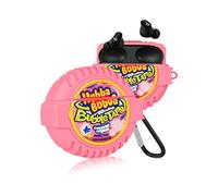 Jowhep Case for Beats Studio Buds Funny Unique 3D Design Cute Silicone Cover Fashion Kawaii Cool Fun Cartoon Wireless Powerbeats Cases for Beats Earbuds Headphones for Girls Boys Teen Bubble Gum
