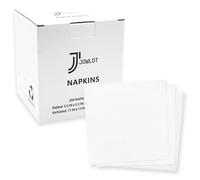 JOWLOT Cocktail Napkins Paper - 200 Count 2-Ply White Napkins Disposable, 5.5x5.5 Inch Folded Beverage Napkins Bulk for Dinner Wedding Bar Birthday Party and Everyday Use