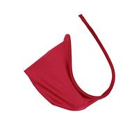 Jowowha Men's Invisible C-String Thongs Lingerie Seamless Underwear Thong Panties Underpants Red One Size