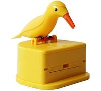 Jowxsx Small Bird Automatic Toothpick Dispenser Toothpick Container Toothpick Holder Storage Box Press Type Fun Practical Gift for Children Parents Toothpick Holders for Home, Table, Party, Hotel