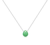 Joxevyia Carnelian Necklace Red Carnelian Gemstone Healing Crystal Necklace Teardrop Gemstone Pendant Necklace for Women Anniversary Birthday Valentines for Women, 0.47*0.39 inches, Stainless Steel