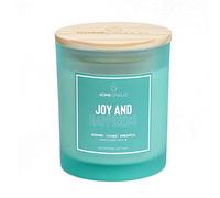 Joy and Happiness | Natural Soy Candle | Luxury Scented Candle | Soy Wax Candle | Handmade Candle | Home Candles | Gift Box Candle (Medium)
