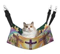 Joy And Hope For Easter Printed Pet Hammock - Sleeping Hammock For Cats, Rabbits, Ferrets, Puppies, Small Animals