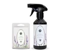 Joy Aroma Lavender Sleep Set - Natural Pillow Spray & Soy Wax Melt Duo - Calming Aromatherapy with Essential Oils for Deep Sleep & Stress Relief - Vegan, Handcrafted - 250ml Spray + 70g Wax Melt