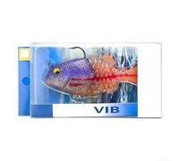 Joy Bean Soft Lure Designed as Drill Fish 6.5cm 15g for Targeting Sea Bass Trout in Fresh and Salt Water (6.5cm15g 11#)