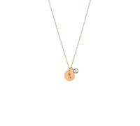 Joy by Corrine Smith Women's April Birth Flower Necklace with Birthstone in Metallic Gold | Size: 18 inches Joy by Corrine Smith Metallic Gold 18 inches