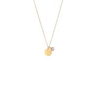 Joy by Corrine Smith Women's June Birth Flower Necklace with Birthstone in Metallic Gold | Size: 18 inches Joy by Corrine Smith Metallic Gold 18 inches