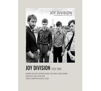 Joy Division 1976-1980 Band A4 Print Poster Wall Art Home Decor Album Gift Present Photo Living Room Dining Room Bedroom Hall Loft Office Unframed