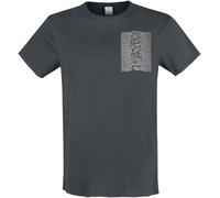 Joy Division Amplified Collection - Pulsar Pocket Tracklist T-Shirt charcoal L
