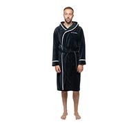 (S, Black) Joy Division Bathrobe Unknown Pleasures