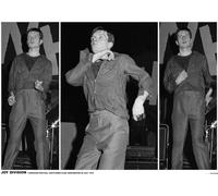 Joy Division - Ian Curtis Triptic Manchester 1979 - Paper Poster