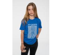 Joy Division Kids Unknown Pleasures Tee in Blue | Size: 13-14 Years Joy Division Blue 13-14 Years