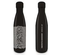 Joy Division Metal Drinks Bottle (Boxed) - Official Stainless Steel Bottle, Double-Walled for Insulation, Iconic Design, Gift Boxed, Ideal for Travel or Daily Use, Fans of Joy Division
