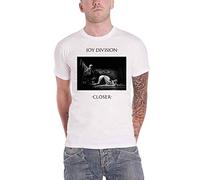 Joy Division T Shirt Classic Closer Band Logo Official Mens White XL
