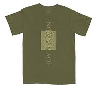 Joy Division T Shirt Unknown Pleasures Blended Pulse Official Mens Green S