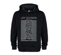 JOY DIVISION UNKNOWN PLEASURES AMPLIFIED BLACK X LARGE HOODIE SWEATSHIR - Hoodie