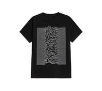 Joy Division - Unknown Pleasures (Back Print) - T-Shirt - black - M - 100% Cotton,Jersey M