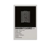 Joy Division Unknown PleasuresPainting Art Poster Canvas Art Wall Decoration Home Bedroom Aesthetics Painter Living Deco Strong Wall Painting Room DecoratedUnframe-style12x18inch(30x45cm)