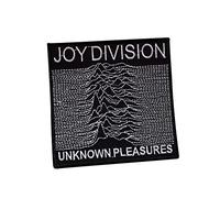 Joy Division, Warsaw, Post-Punk, Post Rock, Punk, Heavy Metal, Gothic, Rebel, Exploited, The Doors,2 Embroidered Iron on Applique Souvenir Accessory