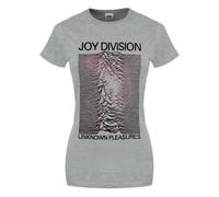 Joy Division Women's Space Lady T-Shirt in Grey | Size: Medium Joy Division Grey M