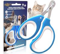Joy & Emotion Nail Scissors for Cats, Dogs & Small Animals | Accurate & Safe Scissors for Beginners | Ergonomic & Handyable | Stainless Steel, Sharp Blades | Care