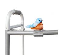 Joy for All Walker Squawker cheery animatronic bird walker accessory Age 5+ for companionship and to help you remember your walker - Bluebird