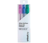 Cricut 2007080 Joy Glitter Gel Pens 0.8, Pink/Blue/Green (3 ct)