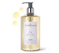 Joy Hand and Body Wash 500ml (Clear Bottle) - Natural Moisturising Handwash for Men & Women, Hydrating Vegan Body Wash, Cruelty Free Shower Liquid Soap, Liquid Bathroom Soap for Women, Made in England