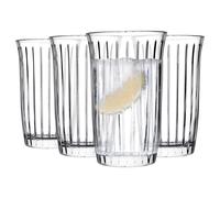 Pasabahce Joy Highball Glasses - 365ml - Pack of 4 - Water Glasses Dishwasher Safe Glassware Drinking Glass Cups for Drinking Water, Juice