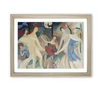 Joy In The Woods By Alice Bailly Classic Painting Framed Print | A3 Oak Framed Wall Art | Ready to Hang | Classic Landscape Picture | Living Room Bedroom Lounge Office