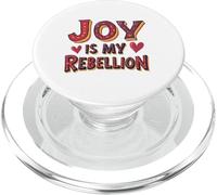 Joy is My Rebellion Personal Growth Positivity PopSockets PopGrip for MagSafe