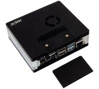 Joy-it Multimedia case for Raspberry Pi 4 with active cooling. IR ...