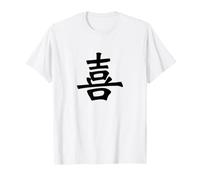 Joy Kanji/Japanese Chinese Calligraphy/Happiness Concept T-Shirt