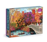 Galison Jigsaw Puzzle - Autumn on Bow Bridge - 1000 Piece - Joy Laforme