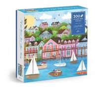 Joy Laforme Harbor by the Sea 300 Piece Puzzle by Galison (Jigsaw)