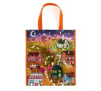 Joy Laforme Spooky Village Reusable Shopping Bag