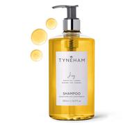 Joy Natural Shampoo 500ml (Clear Bottle, Pump) - Hydrating Shampoo for Women, Cruelty Free Daily Cleansing Hair Wash, Vegan Hair Cleanser with Essential Oils,Refillable Pump Dispenser, Made in England